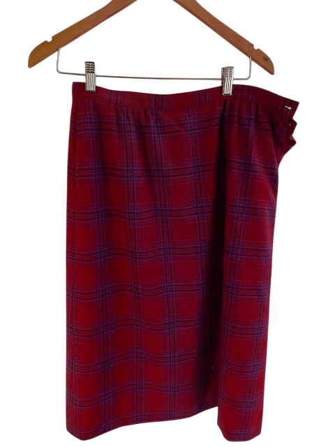 Pendleton skirt 12 plaid