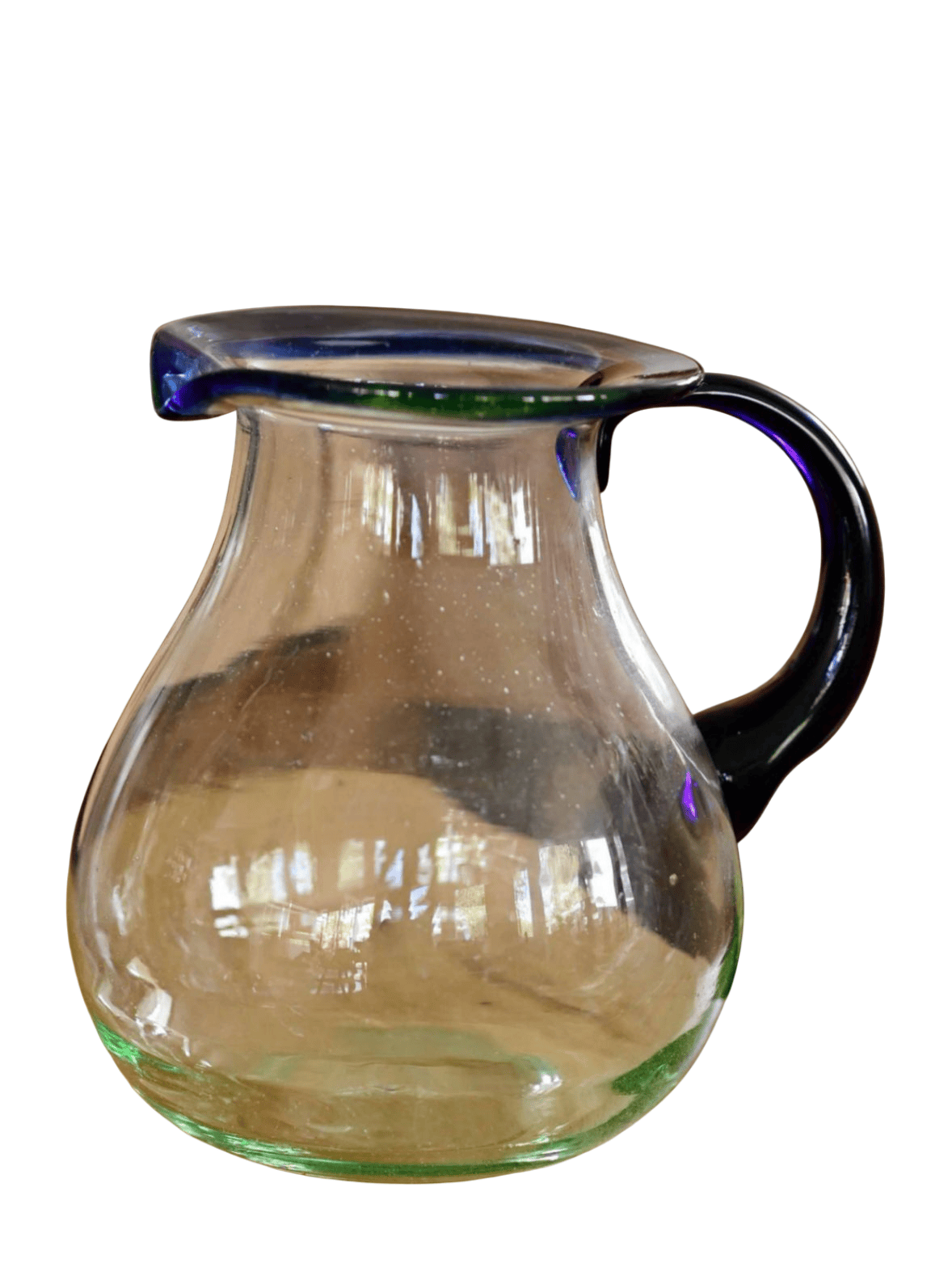 Large Mexican Glass Jug