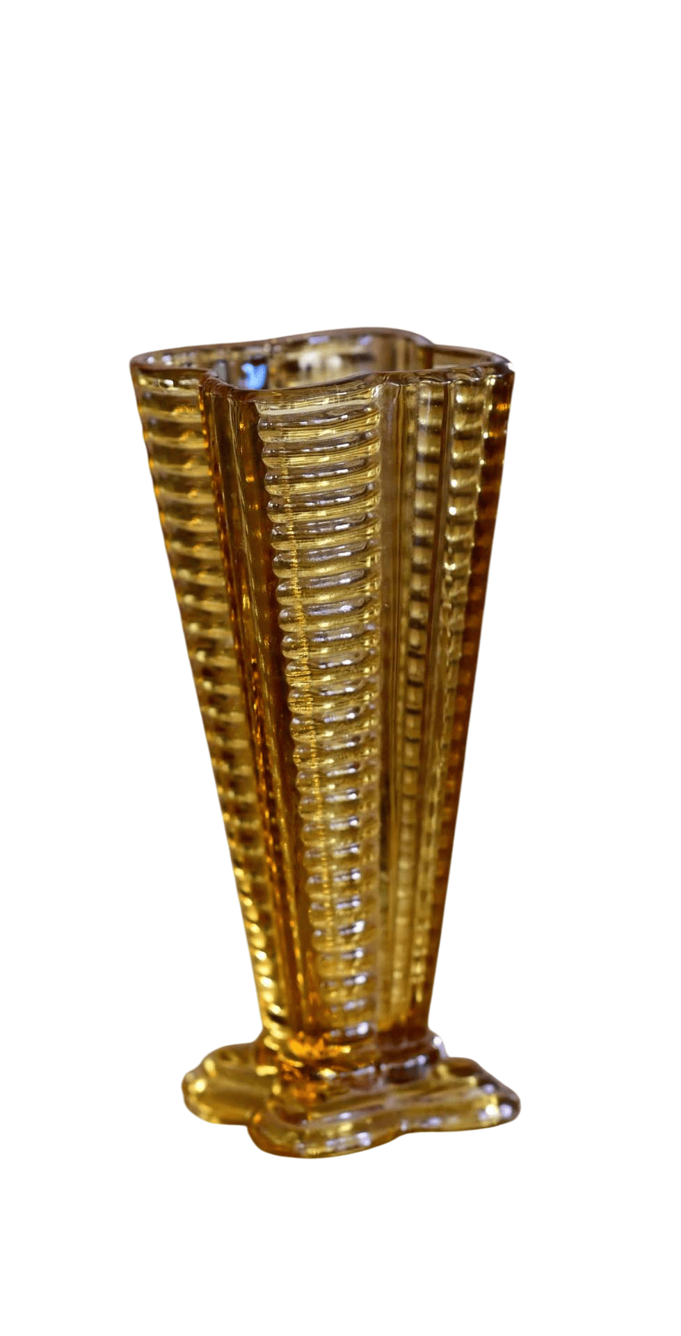 Art Deco Amber vase