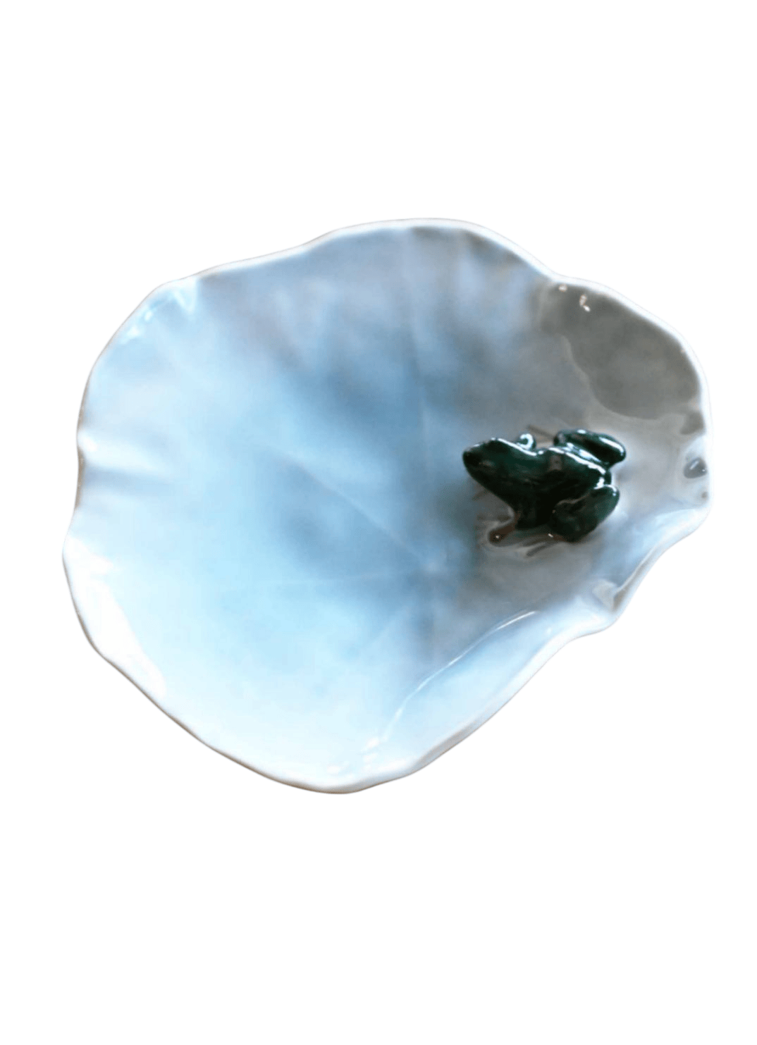 Vintage Royal Copenhagen small ceramic dish with frog