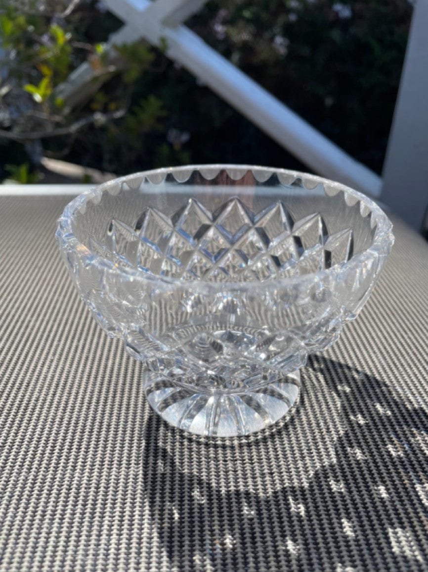 Vintage crystal small bowl