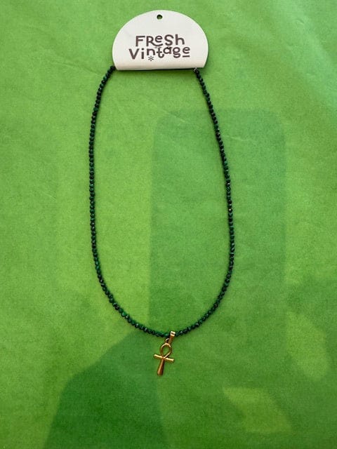 Starr necklace 003 Malachite