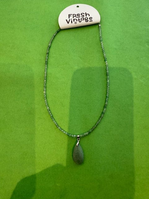 Starr necklace Green Aventurine 008