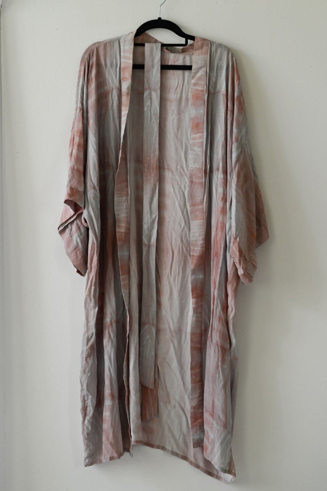Squeak kimono peach, beige, light gray