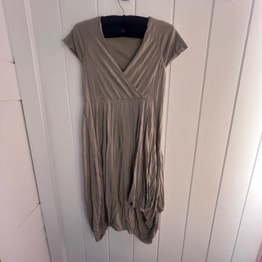 Lounge Apparel Dress Small Light Grey