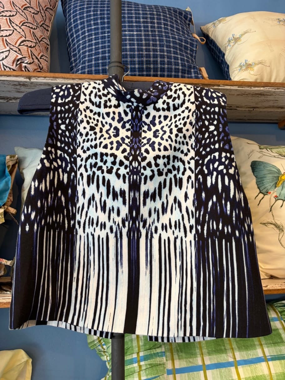 Ginger and Smart blue and white top