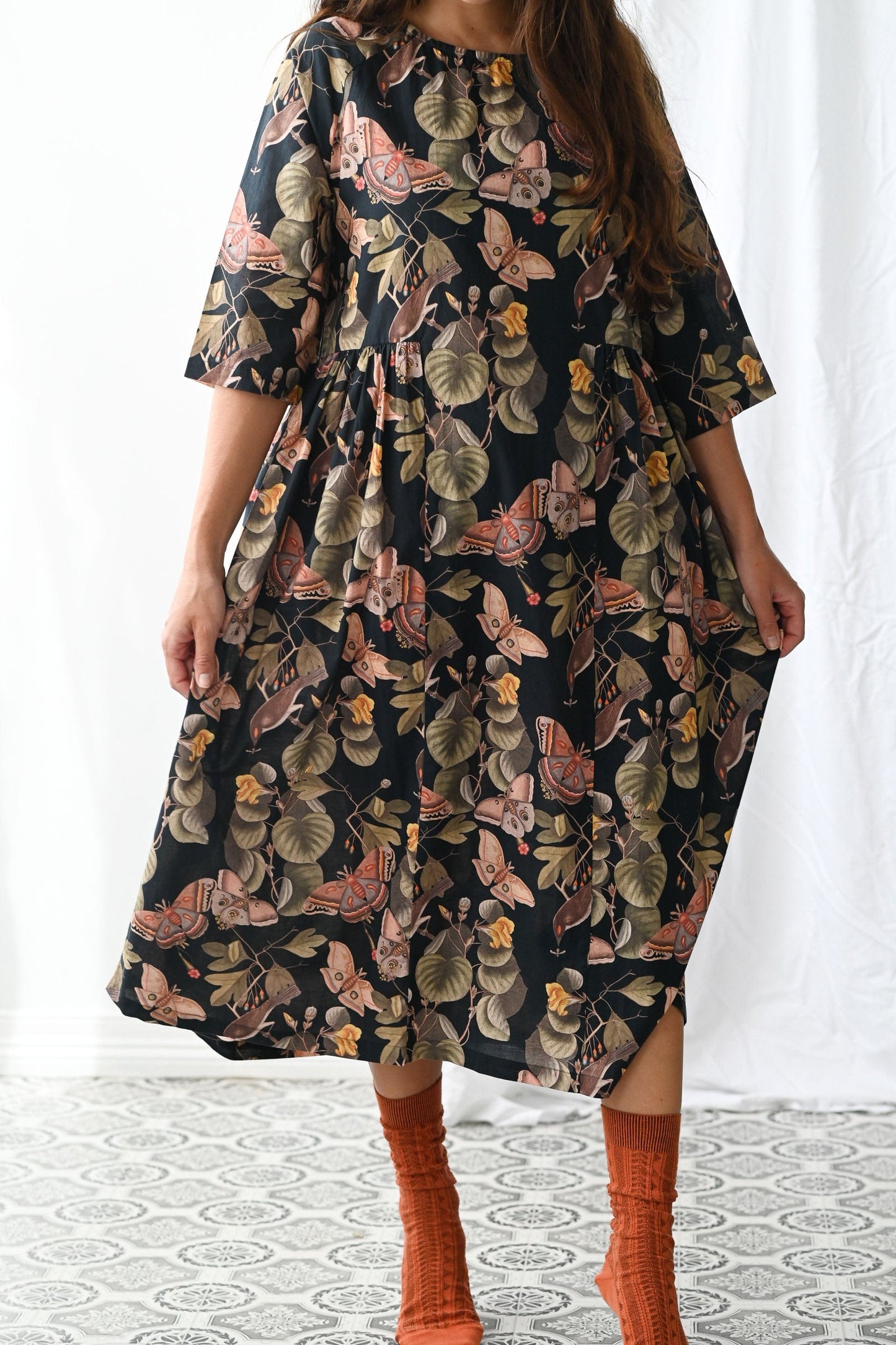 Adele dress Merian in organic cotton