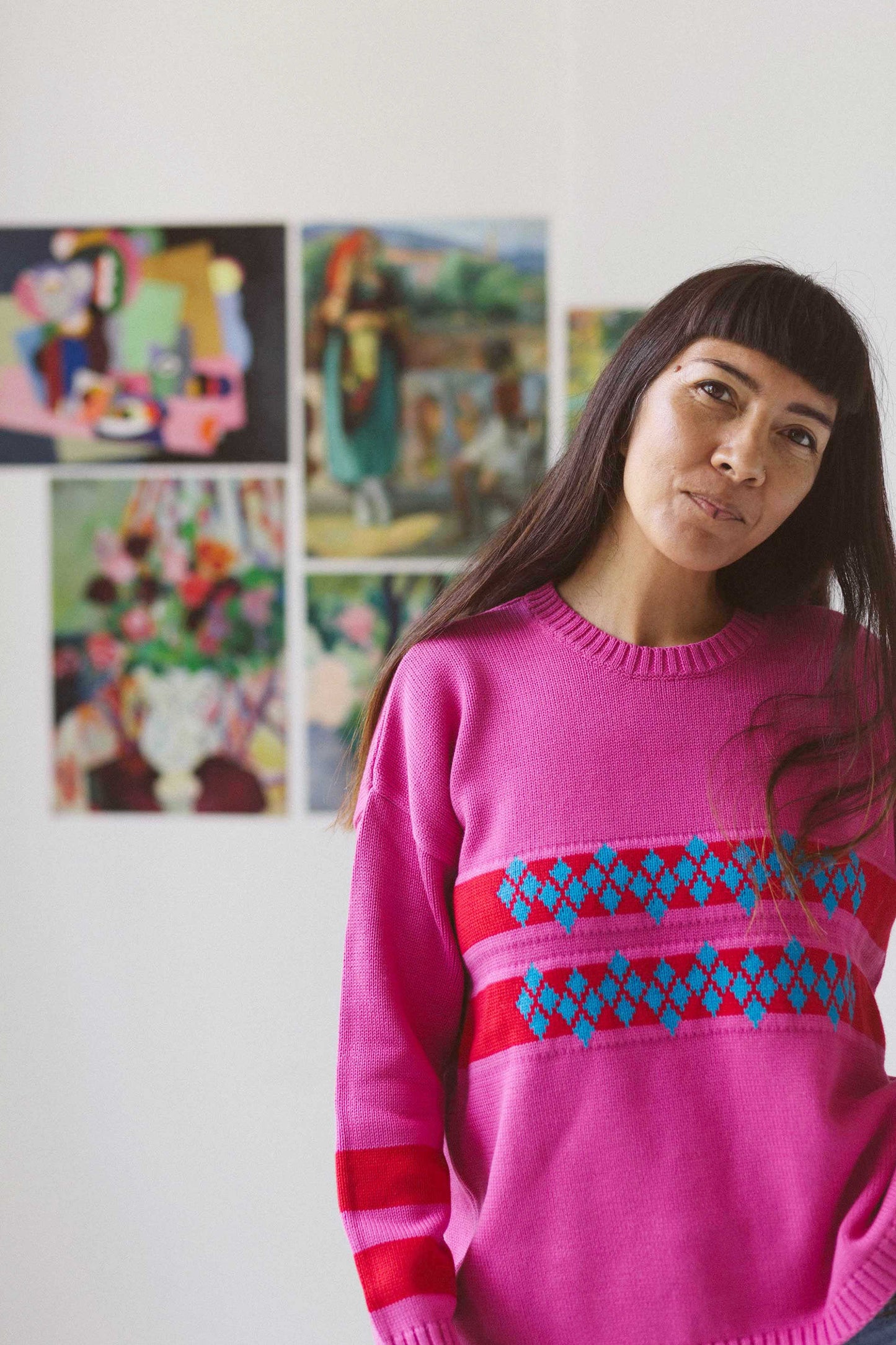 Agnes jumper in Zing *organic cotton