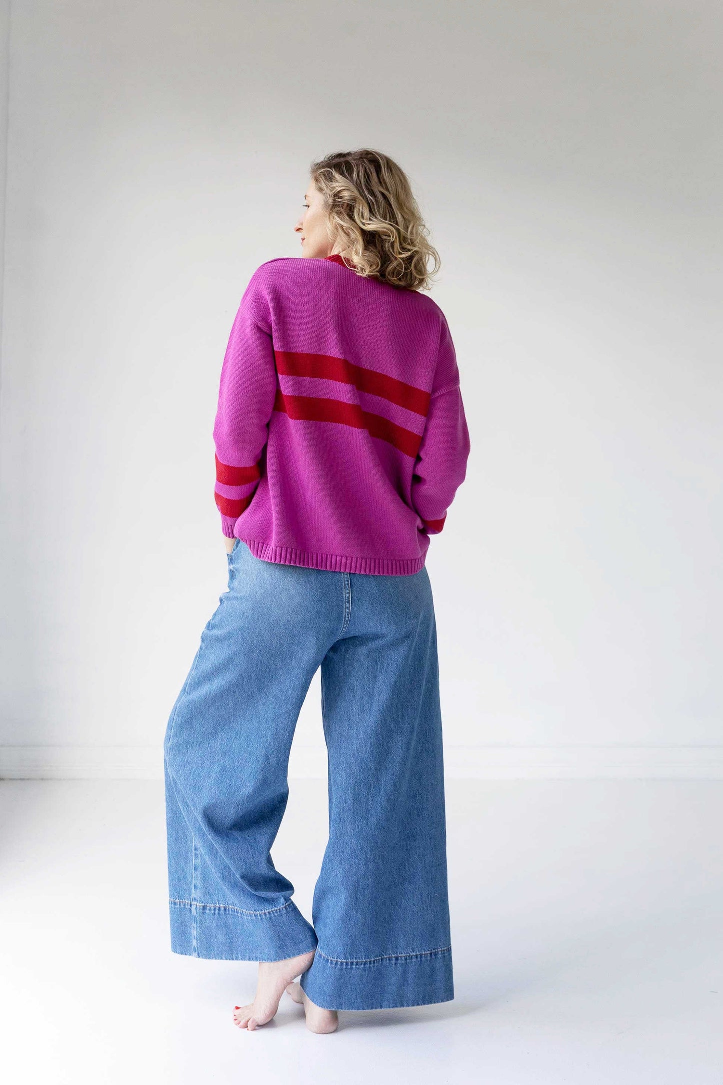 Agnes jumper in Zing *organic cotton