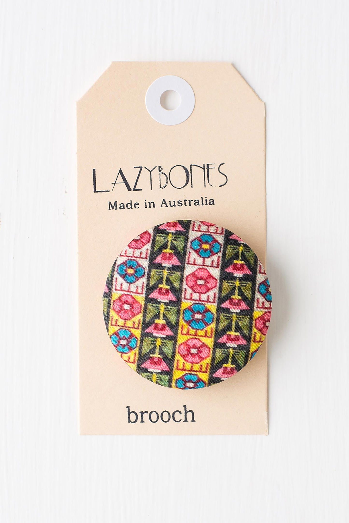 Geo brooch