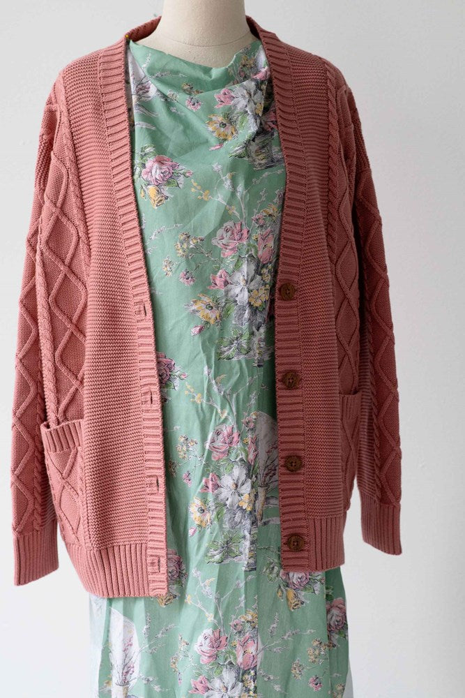Charli cardigan Dusty Rose