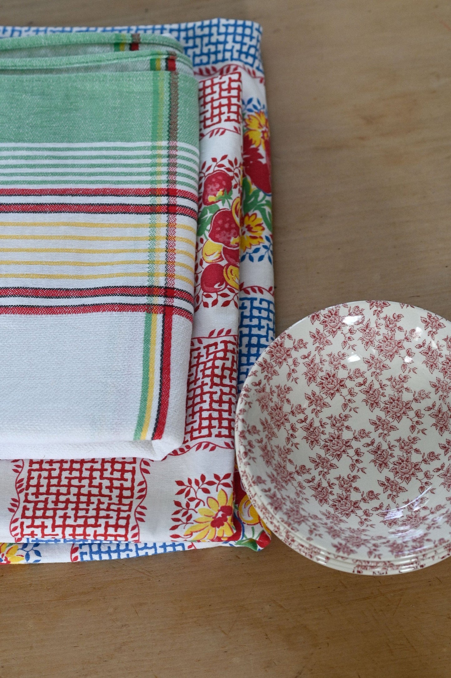 Vintage Broadhurst Rosalie pattern ironstone bowls Set of 4