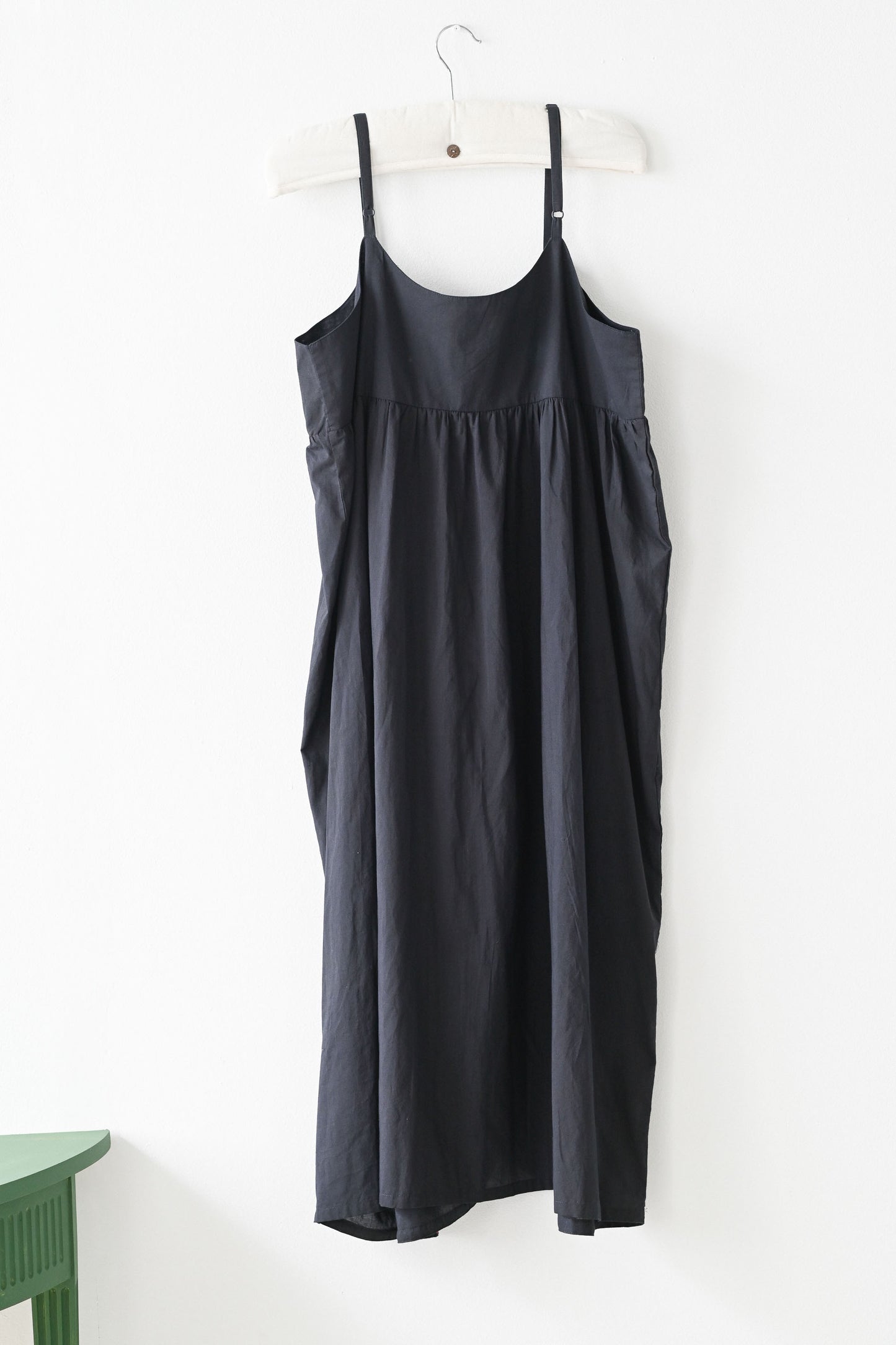 Juliet embroidered dress Charcoal