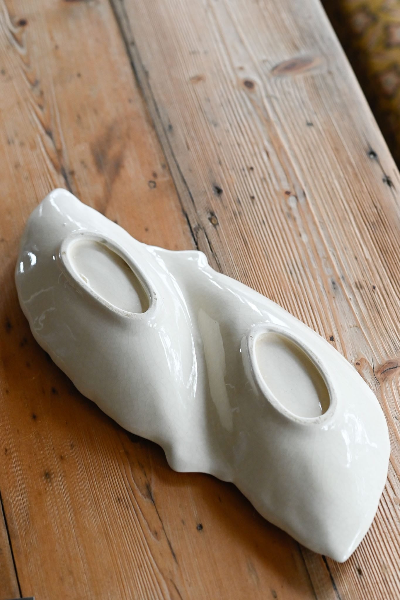 Vintage 1950s mid century divided serving dish
