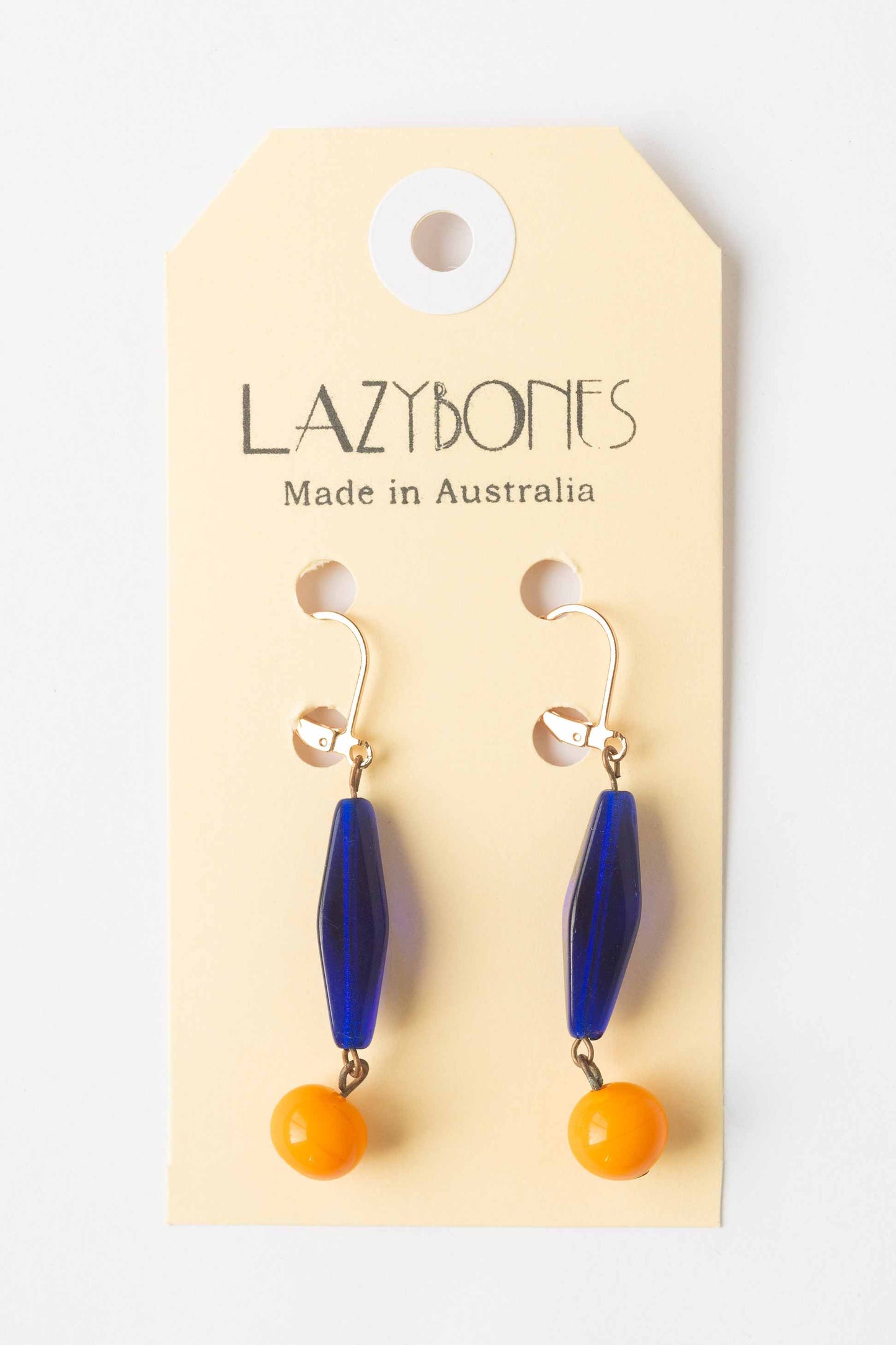 Vintage Ultra Orange earrings