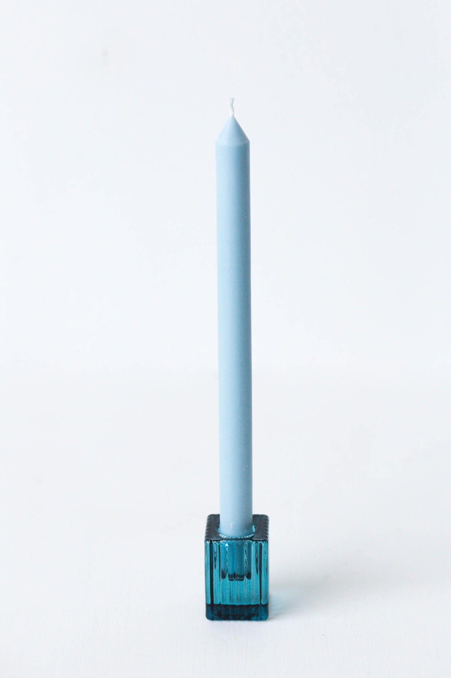 Eco Dinner Candle in French Blue