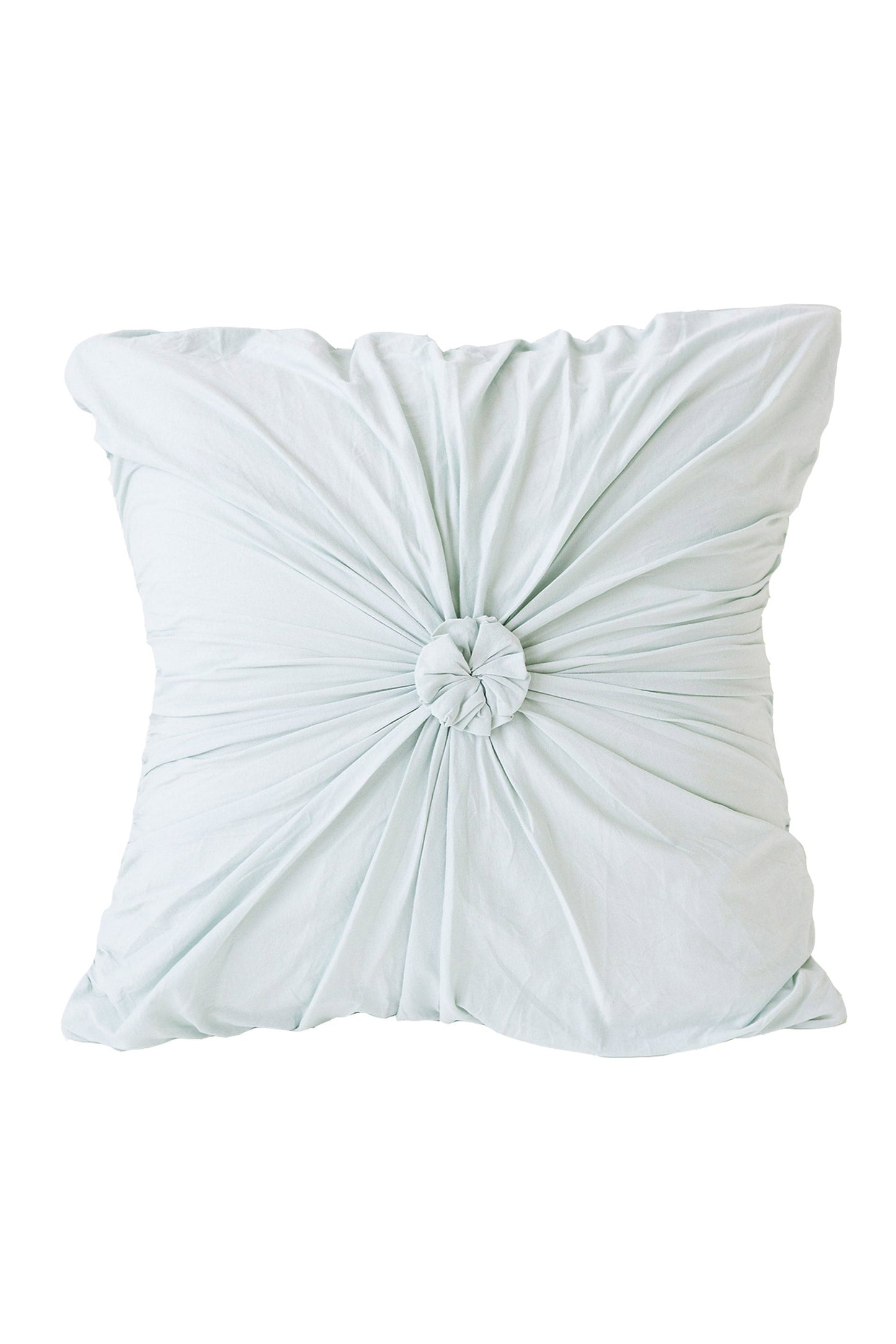 Euro Rosette in Chalk Blue *organic cotton