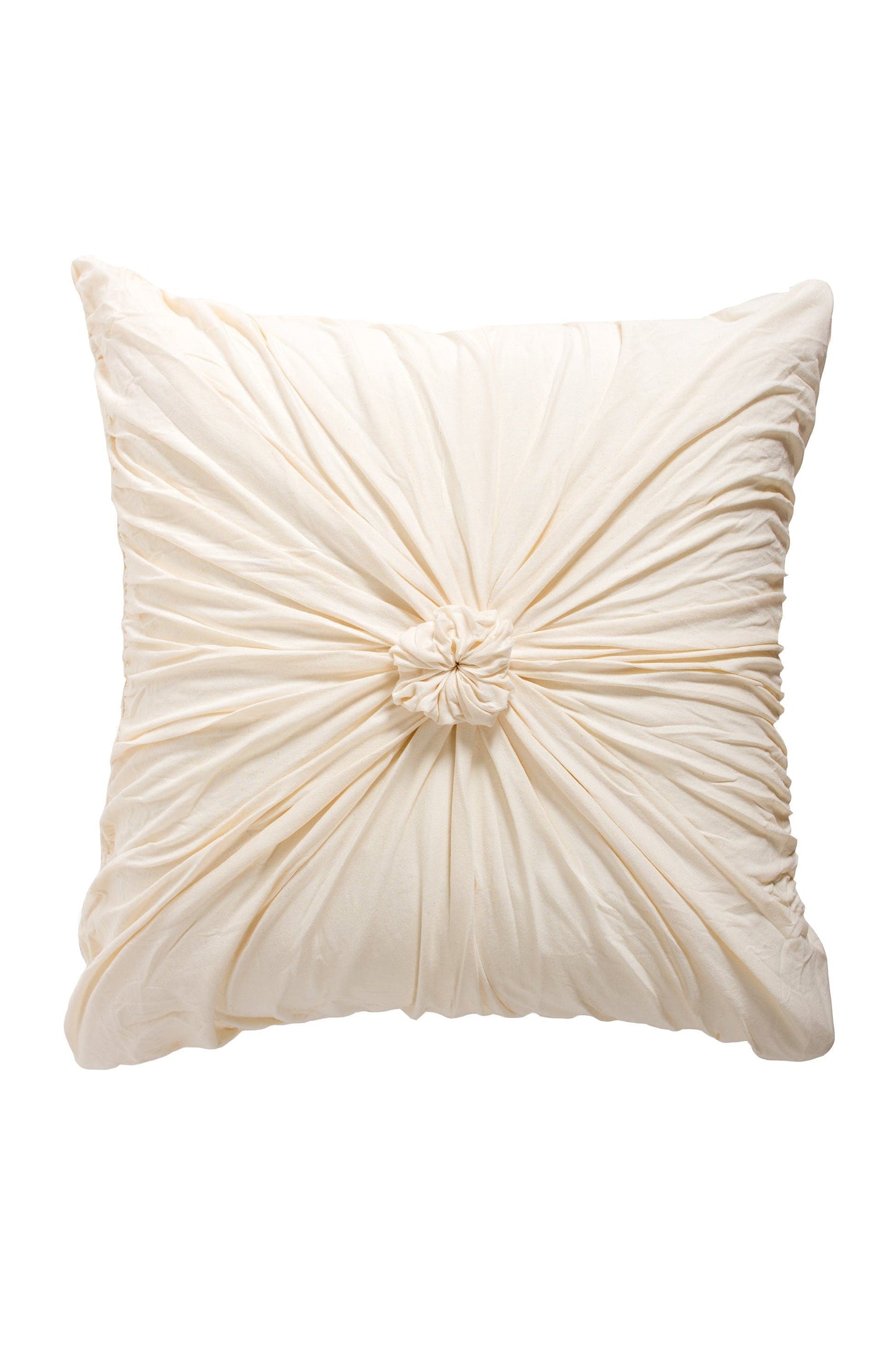 Euro Rosette in Natural *organic cotton