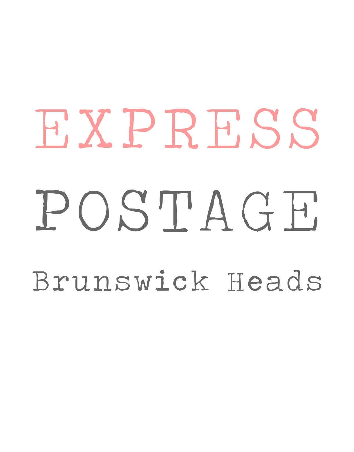 Express postage