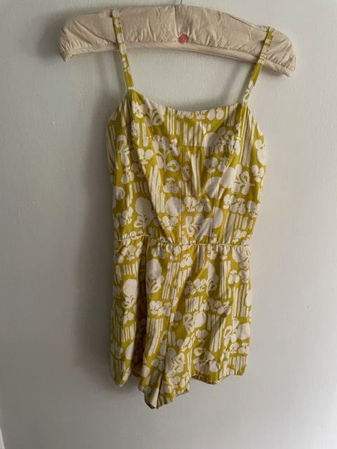 Vintage lime green playsuit