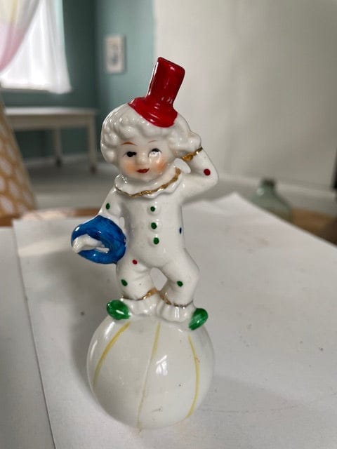 Vintage clown on ball 2 of 3