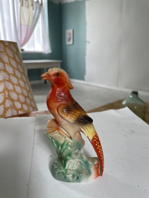 Vintage pheasant statue