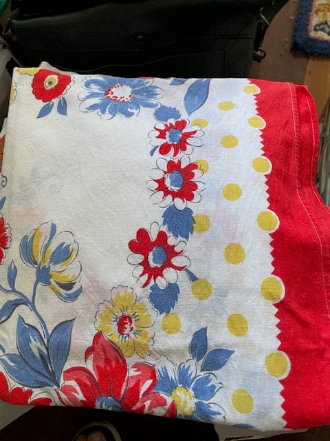 Vintage tablecloth