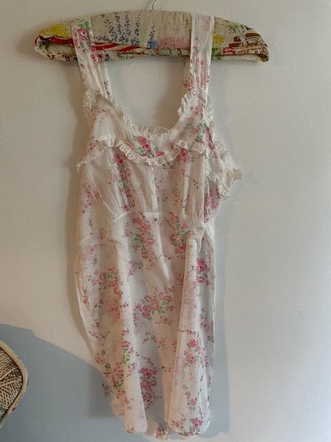 Vintage floral teddy