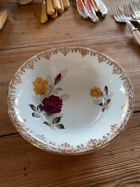 Vintage Alfred Meakin rose bowl small