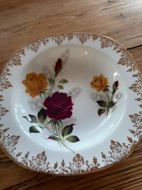 Vintage Alfred Meakin Rose bowl