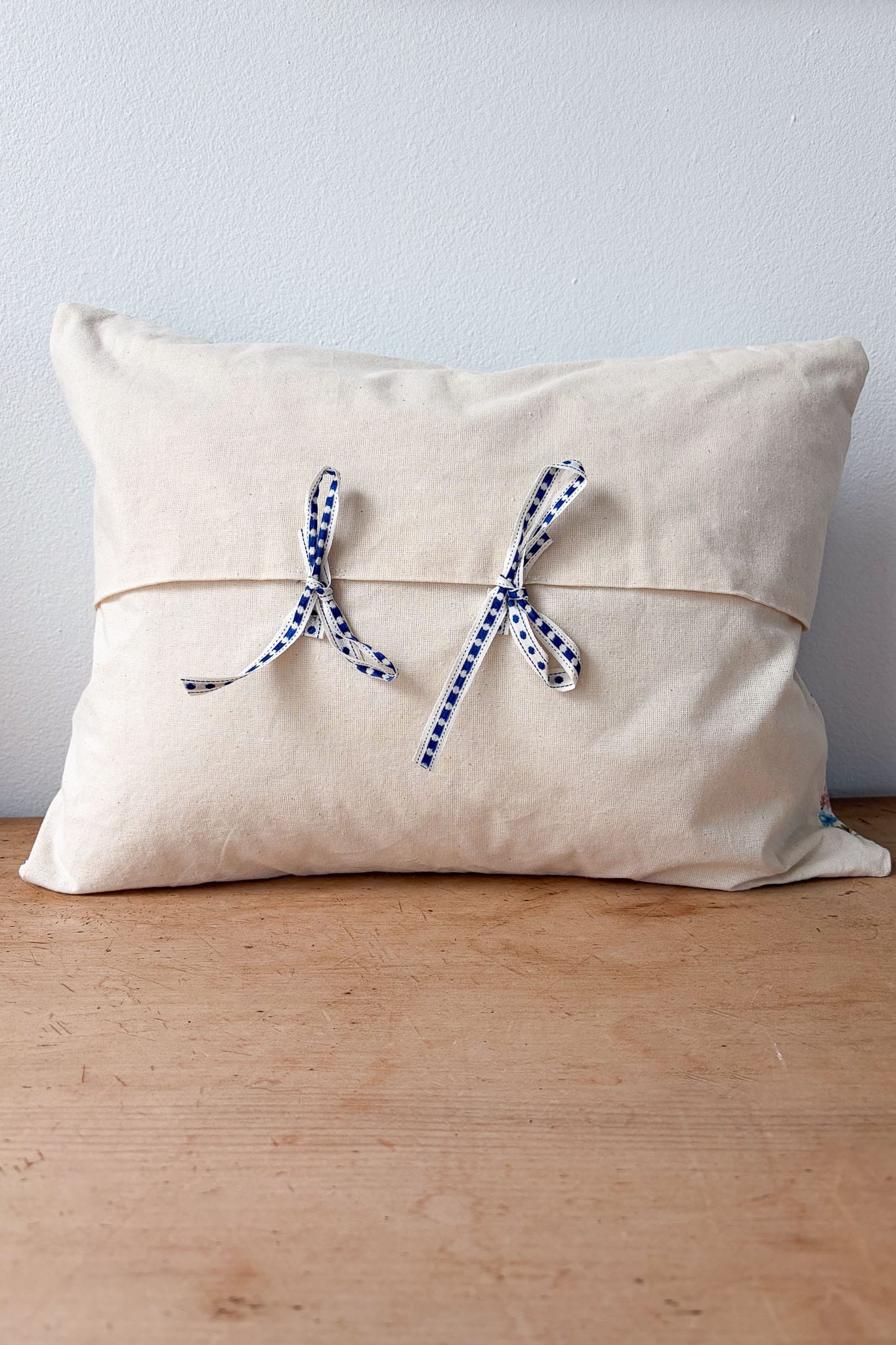 Handmade Swallows cushions *organic cotton