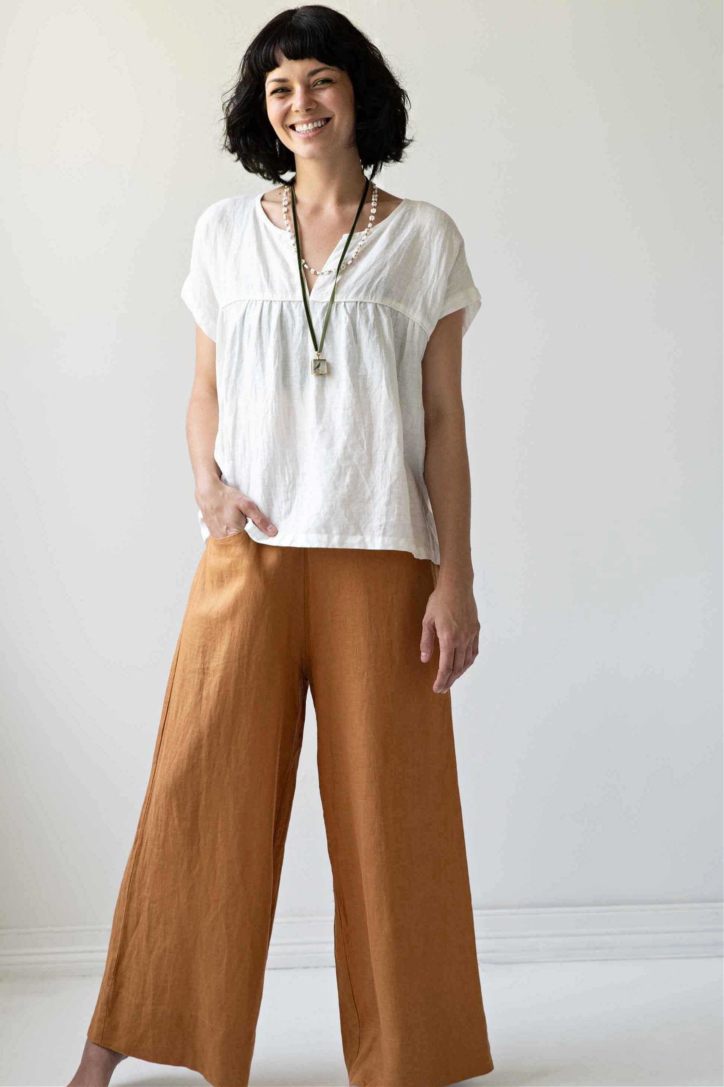 Julia top Warm White