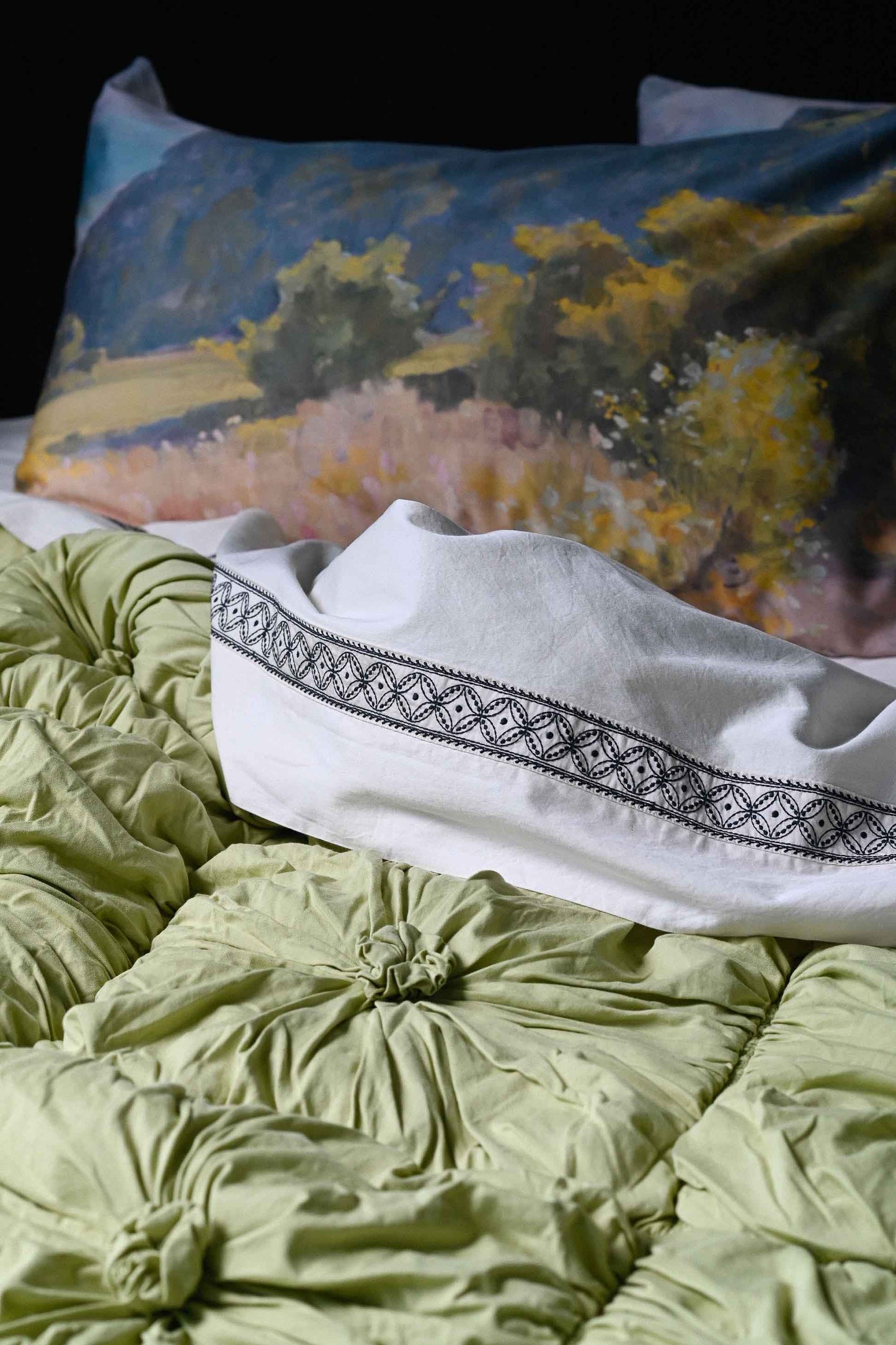 Landscape pillowcase set of 2