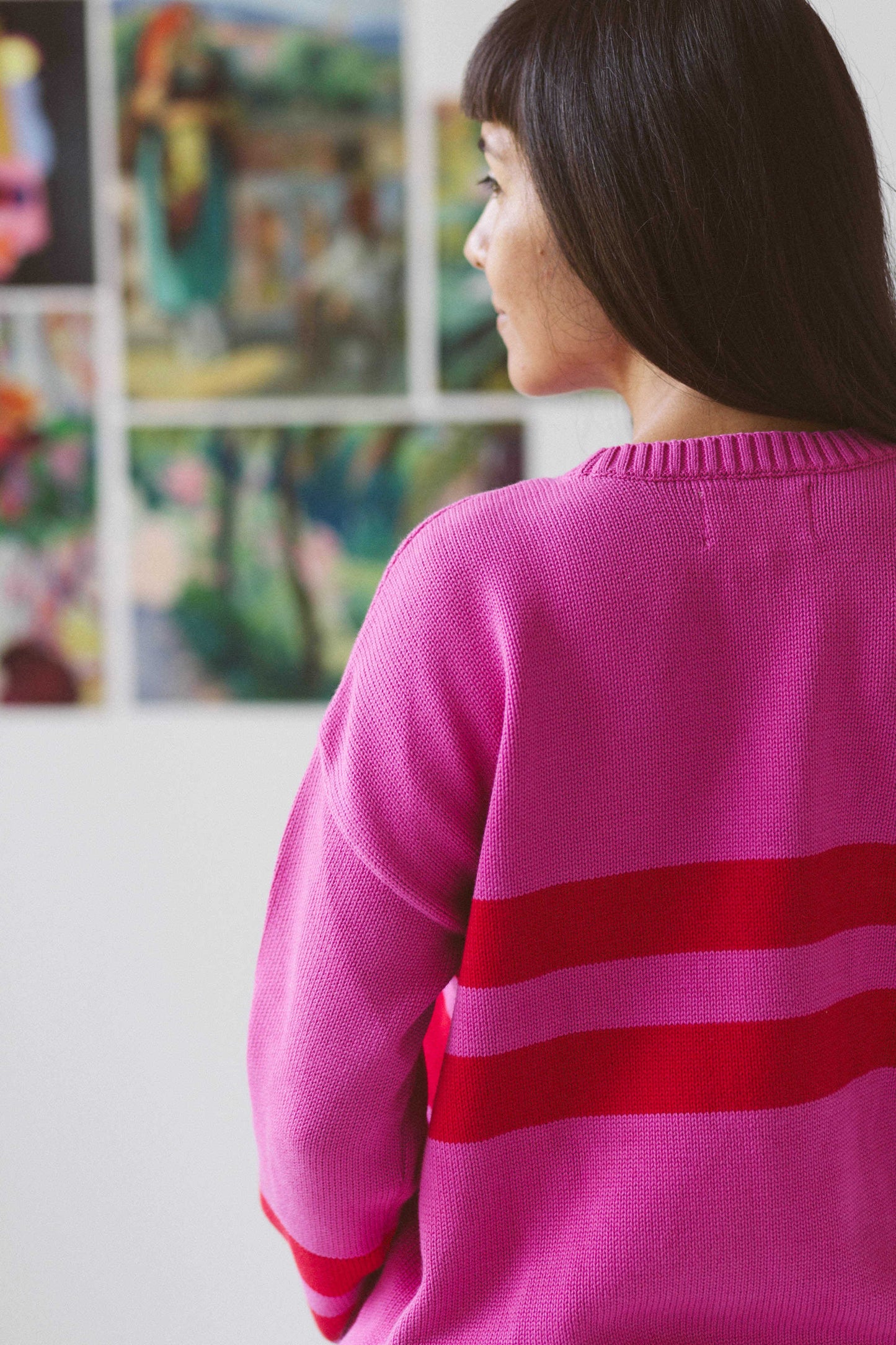 Agnes jumper in Zing *organic cotton