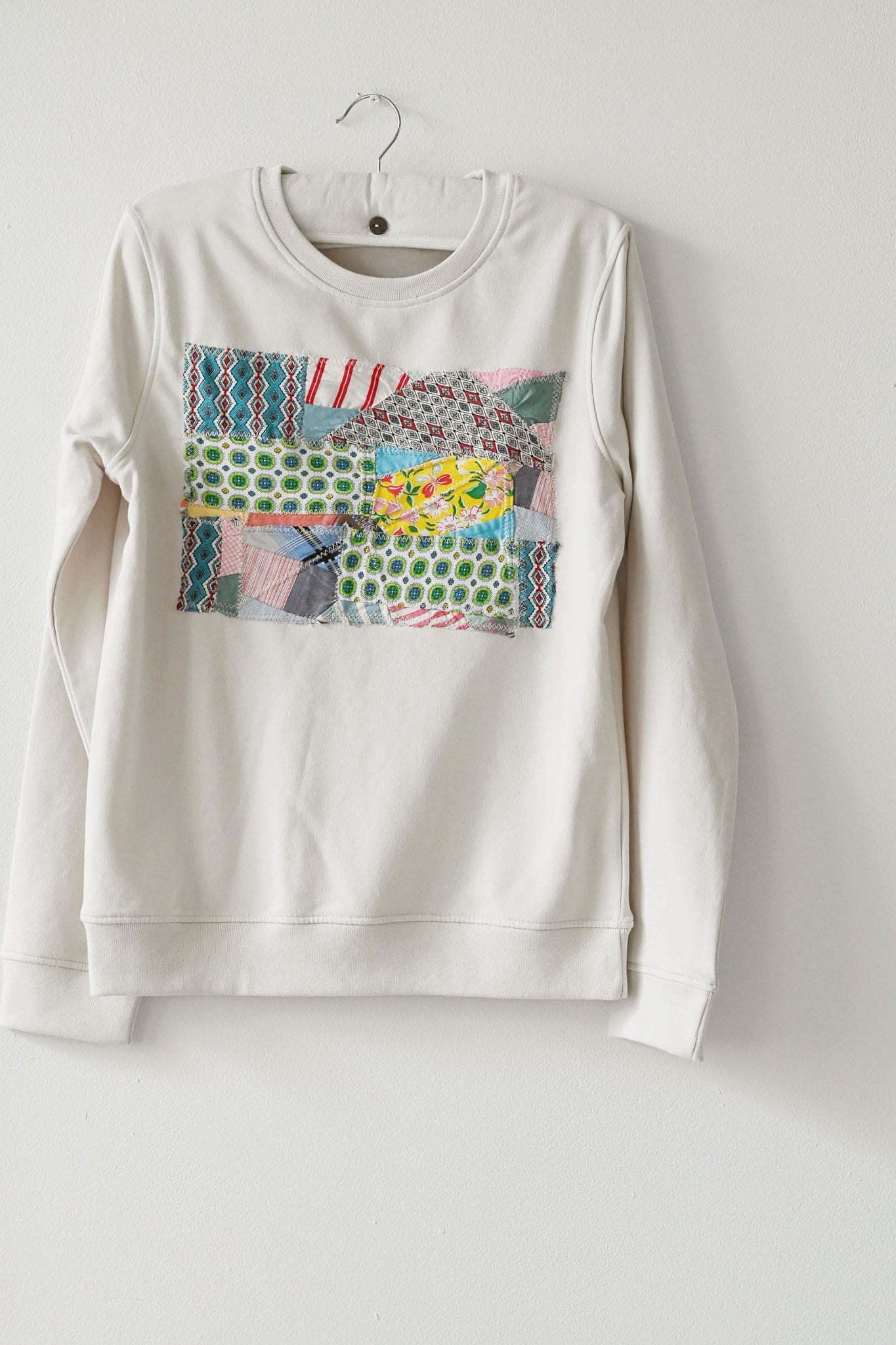 Patchwork quilt sweatshirt M One Off