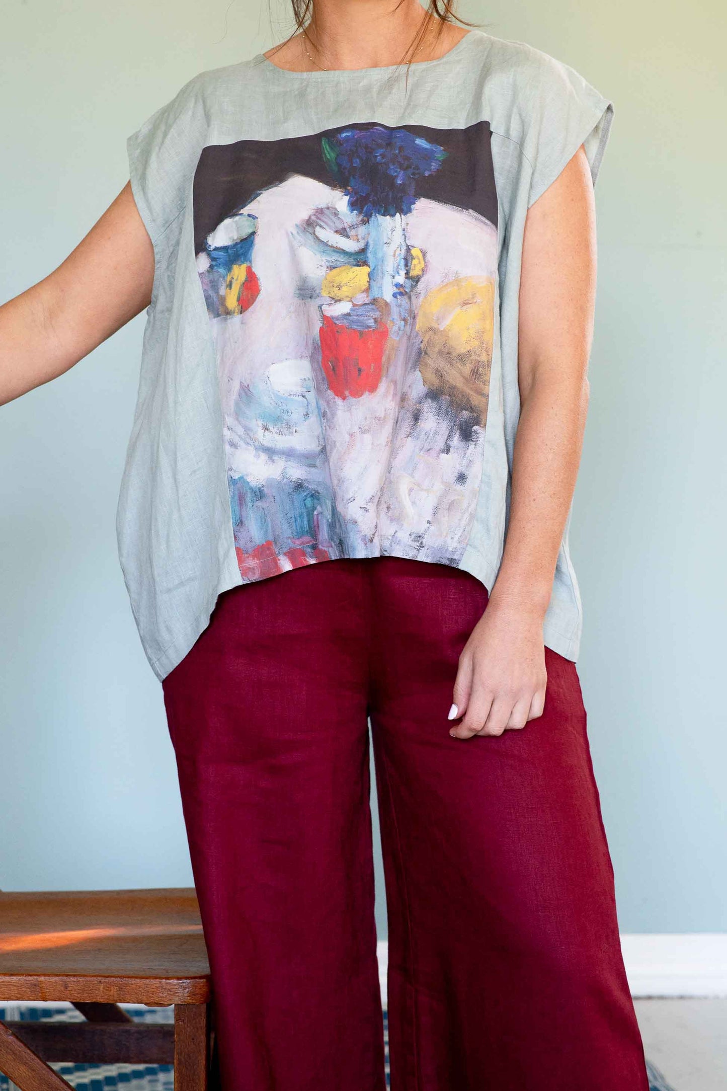 Peggy Top Morning Tea