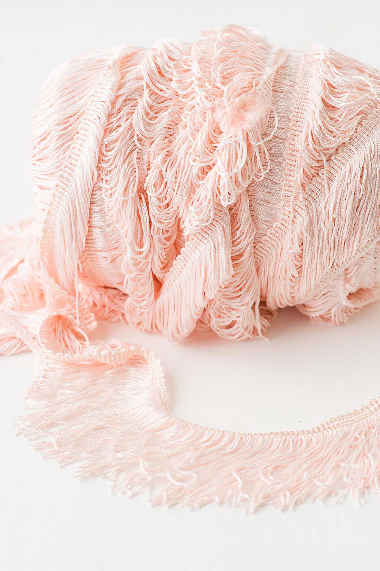 Pink Vintage Fringe Trim