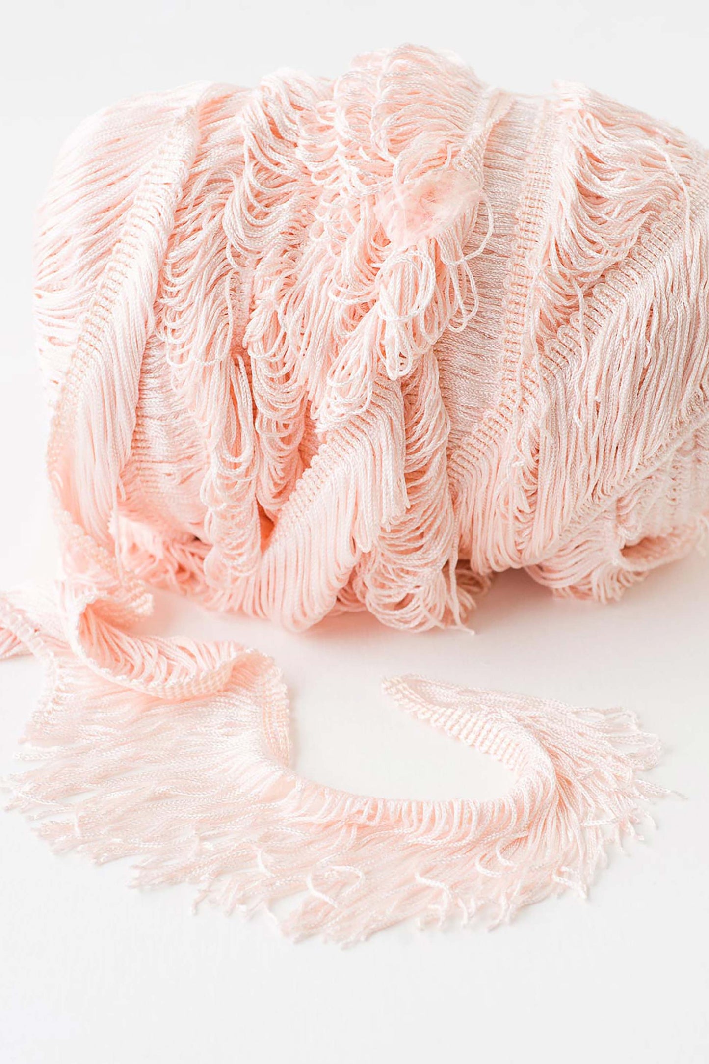 Pink Vintage Fringe Trim