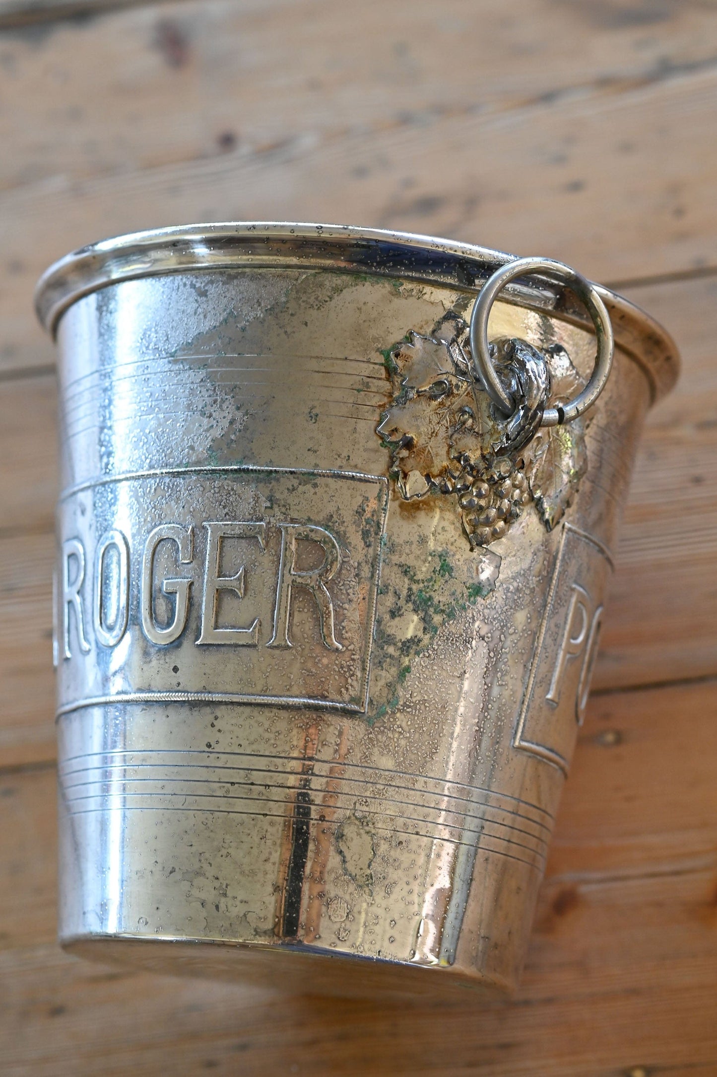 Antique Pol Roger Champagne bucket