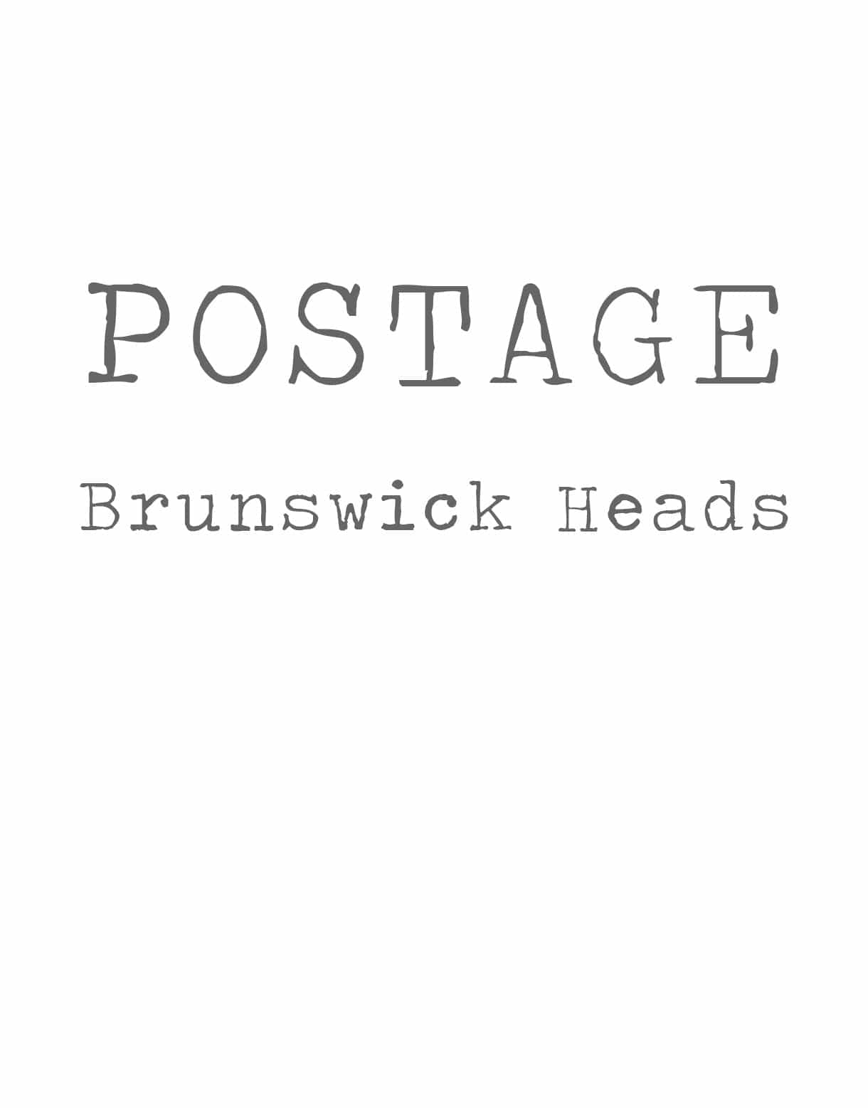 Postage