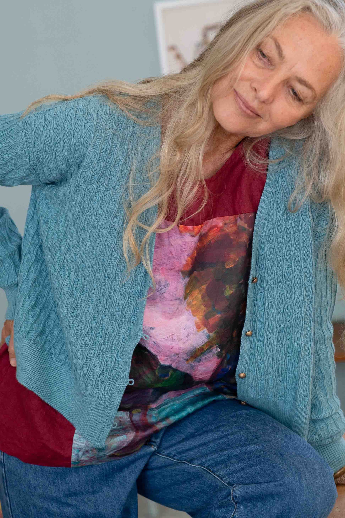 Sunday Cardigan Marine