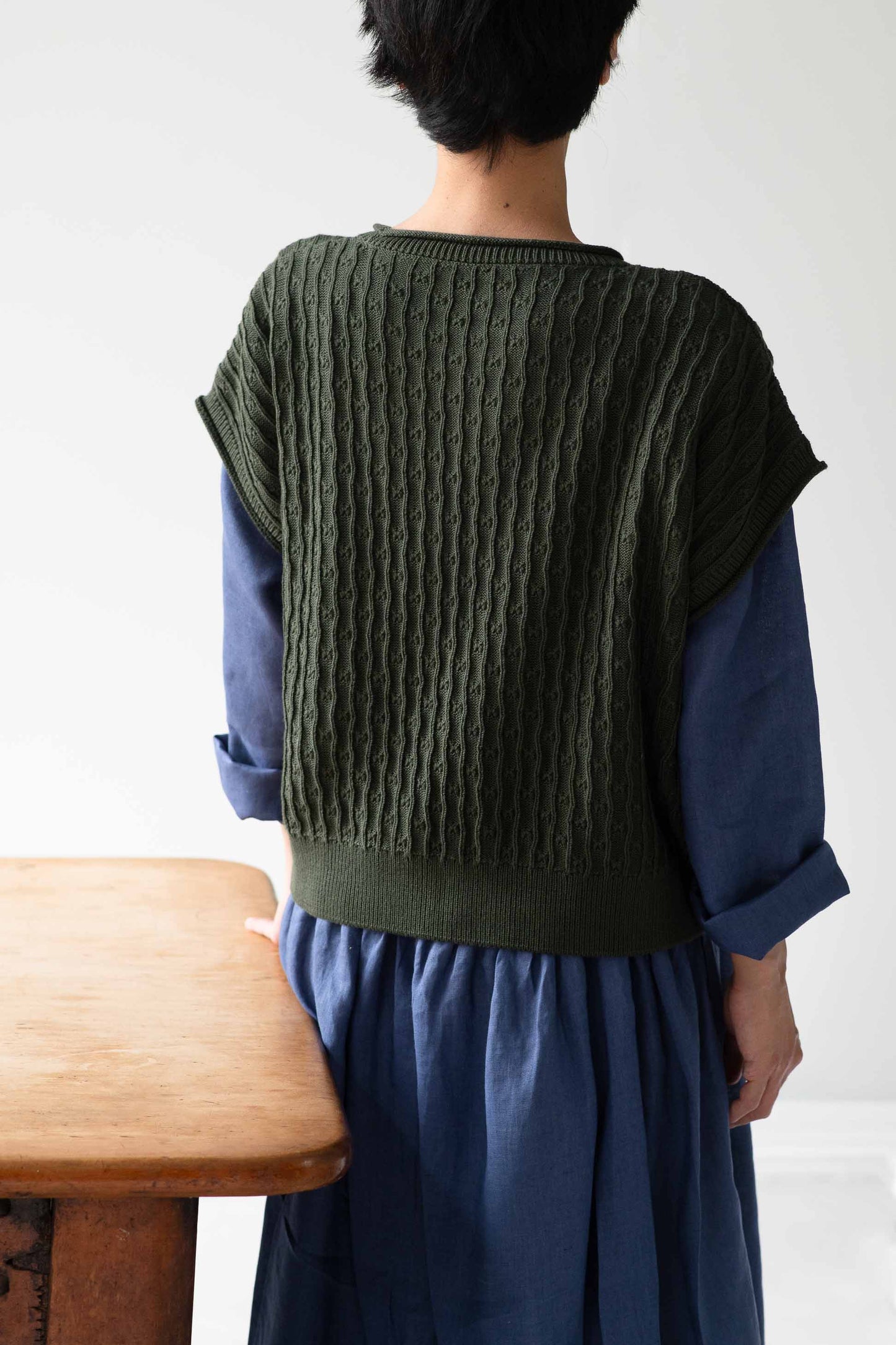 Sunday Vest Moss
