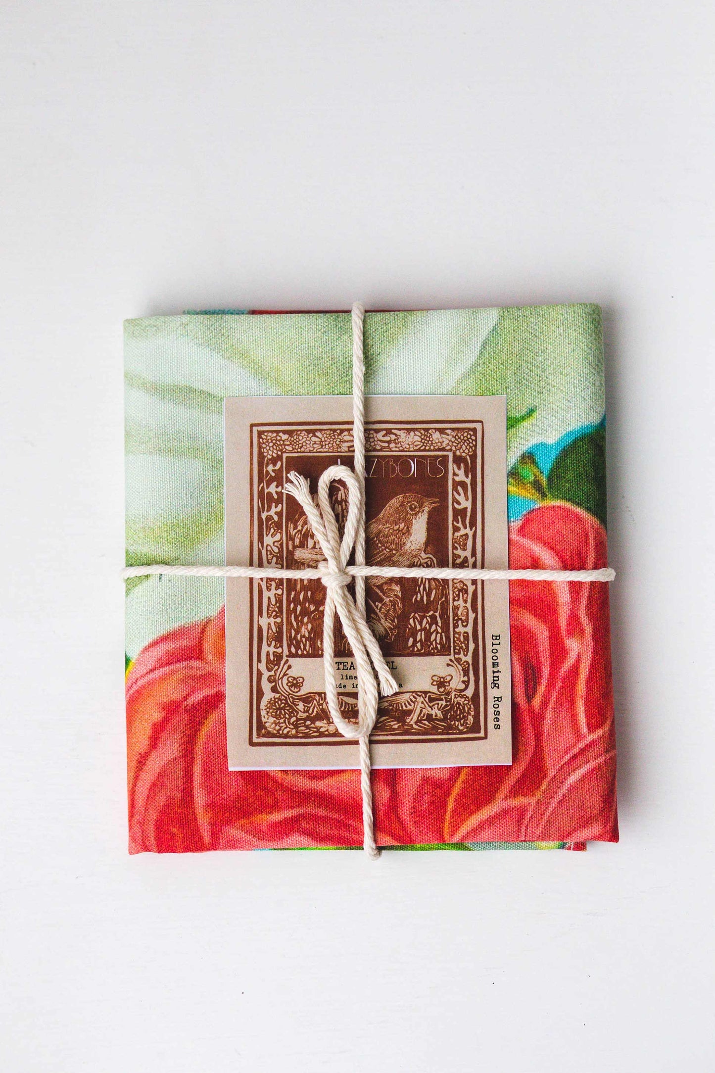 Tea Towel Blooming Roses