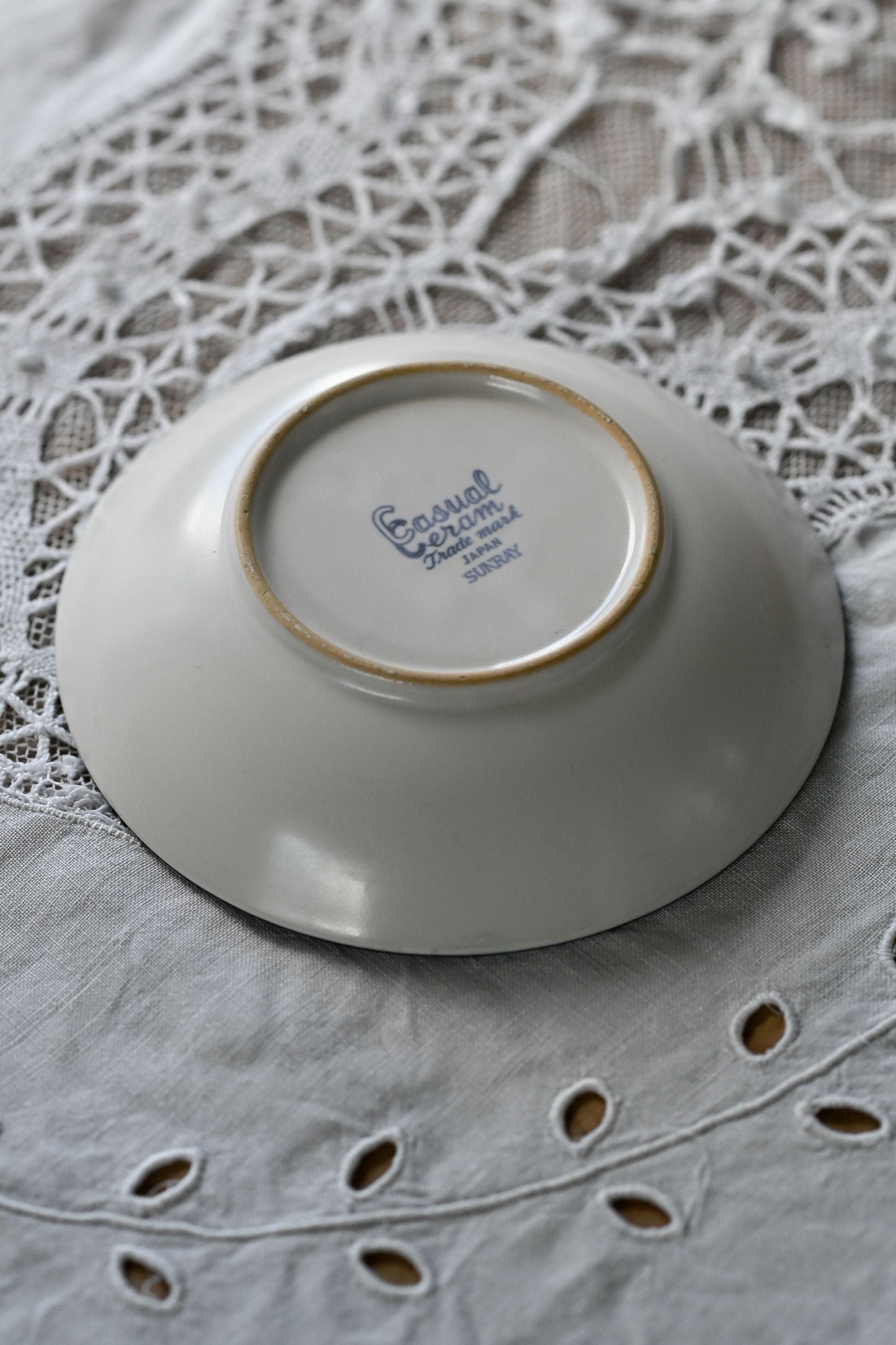 Vintage Casual Ceram Sunray yellow bowls Set of 3