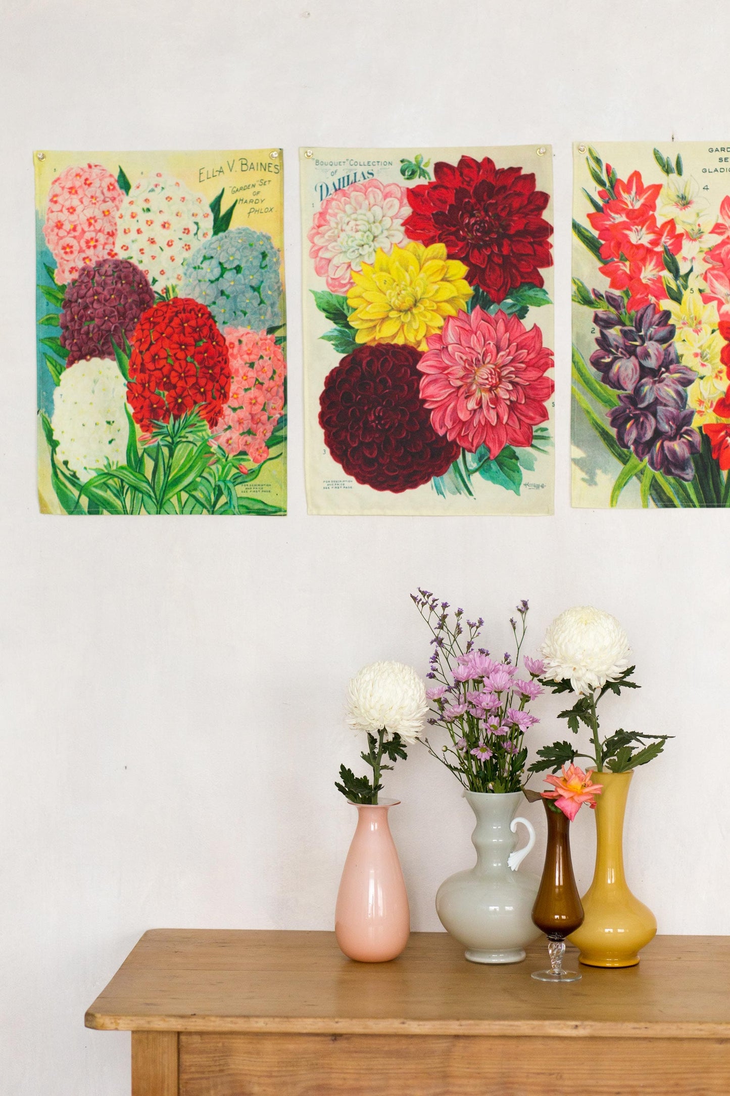 Wall Hanging Phlox *organic cotton