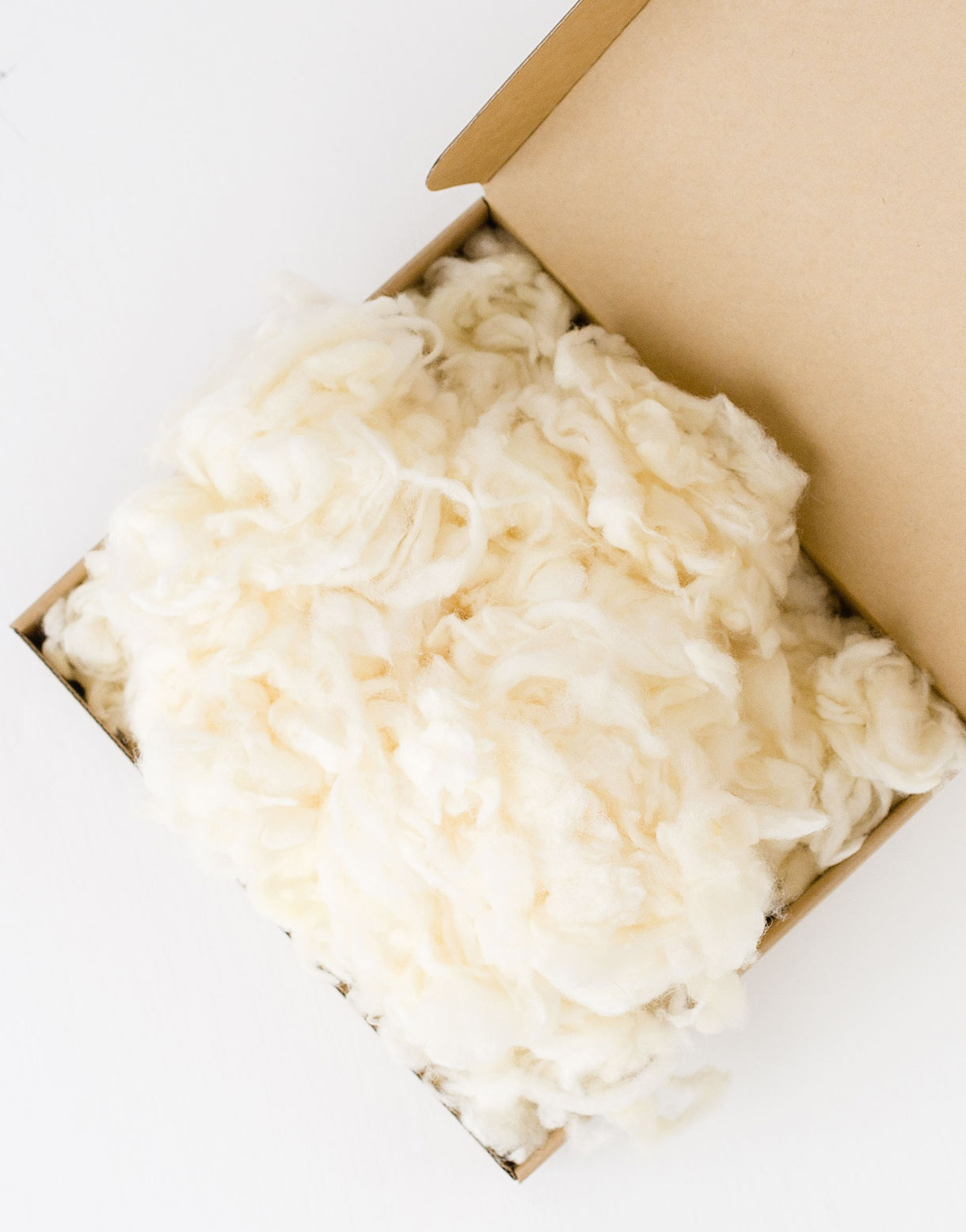Wool stuffing