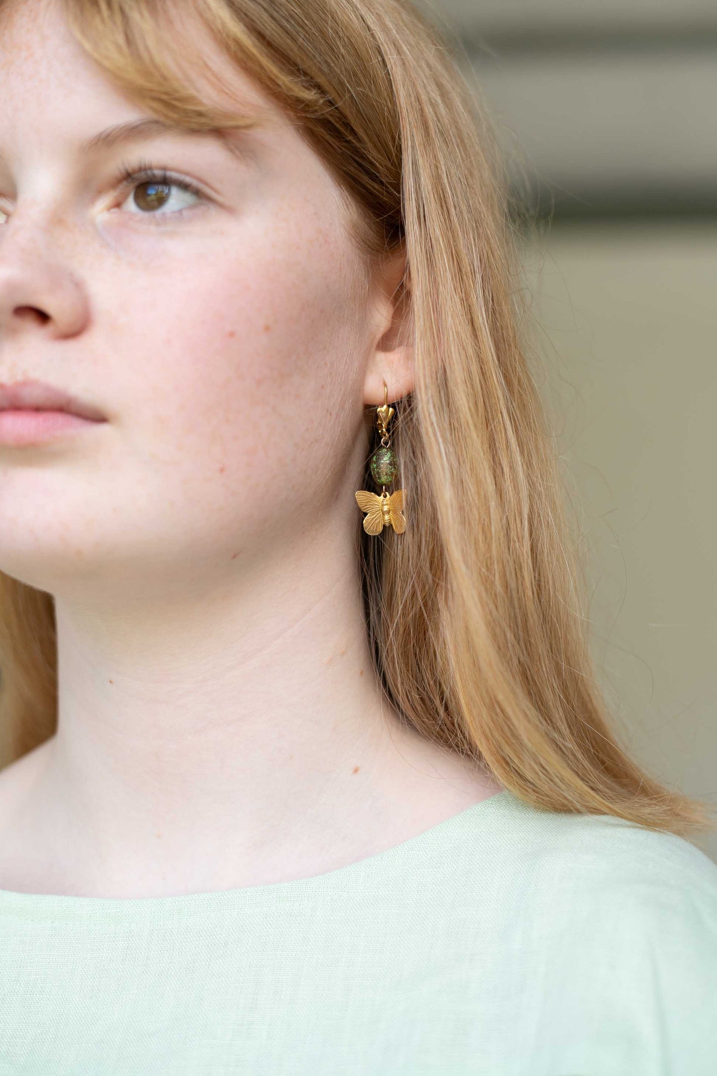 Butterfly earrings