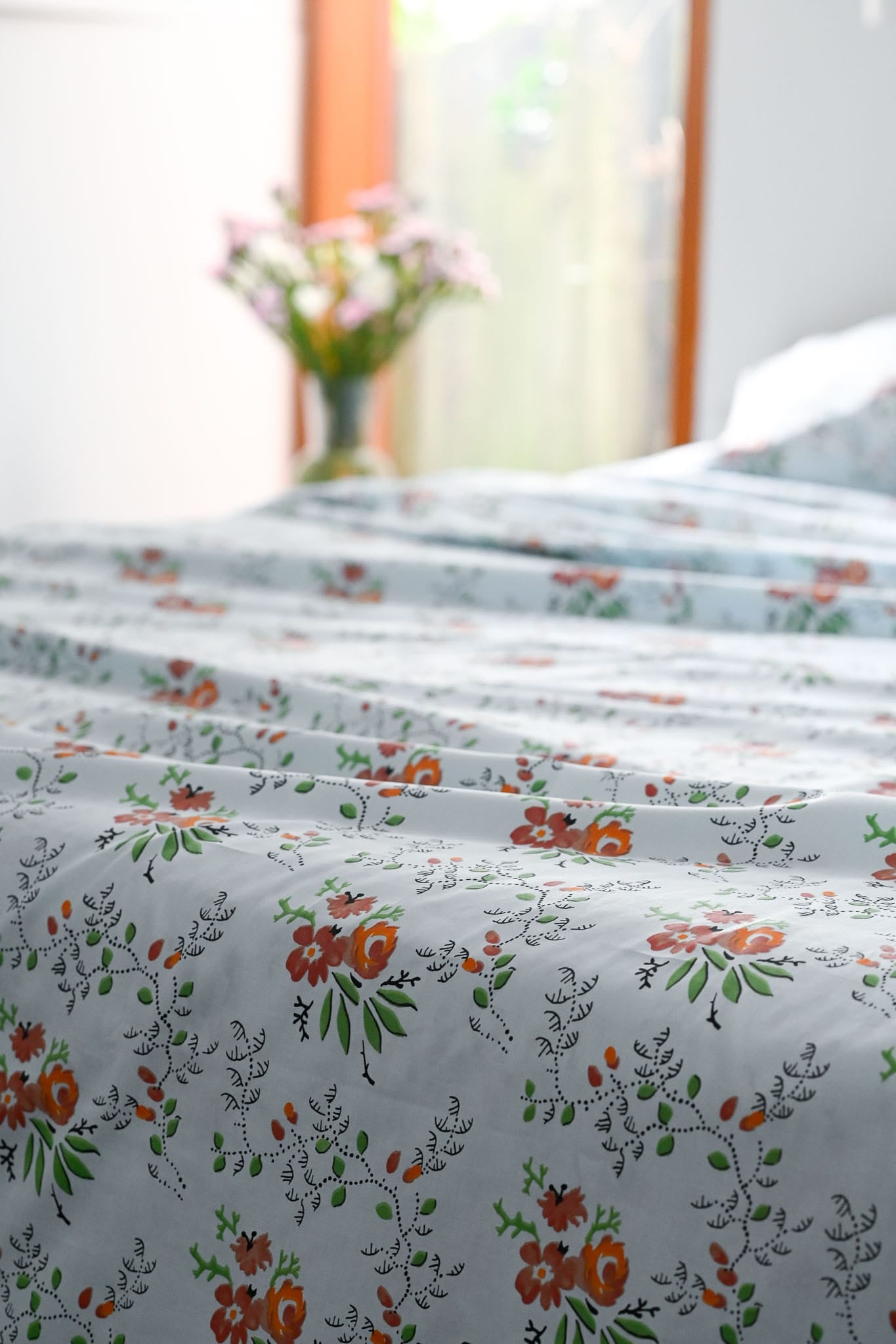 Clementine sheet set organic cotton