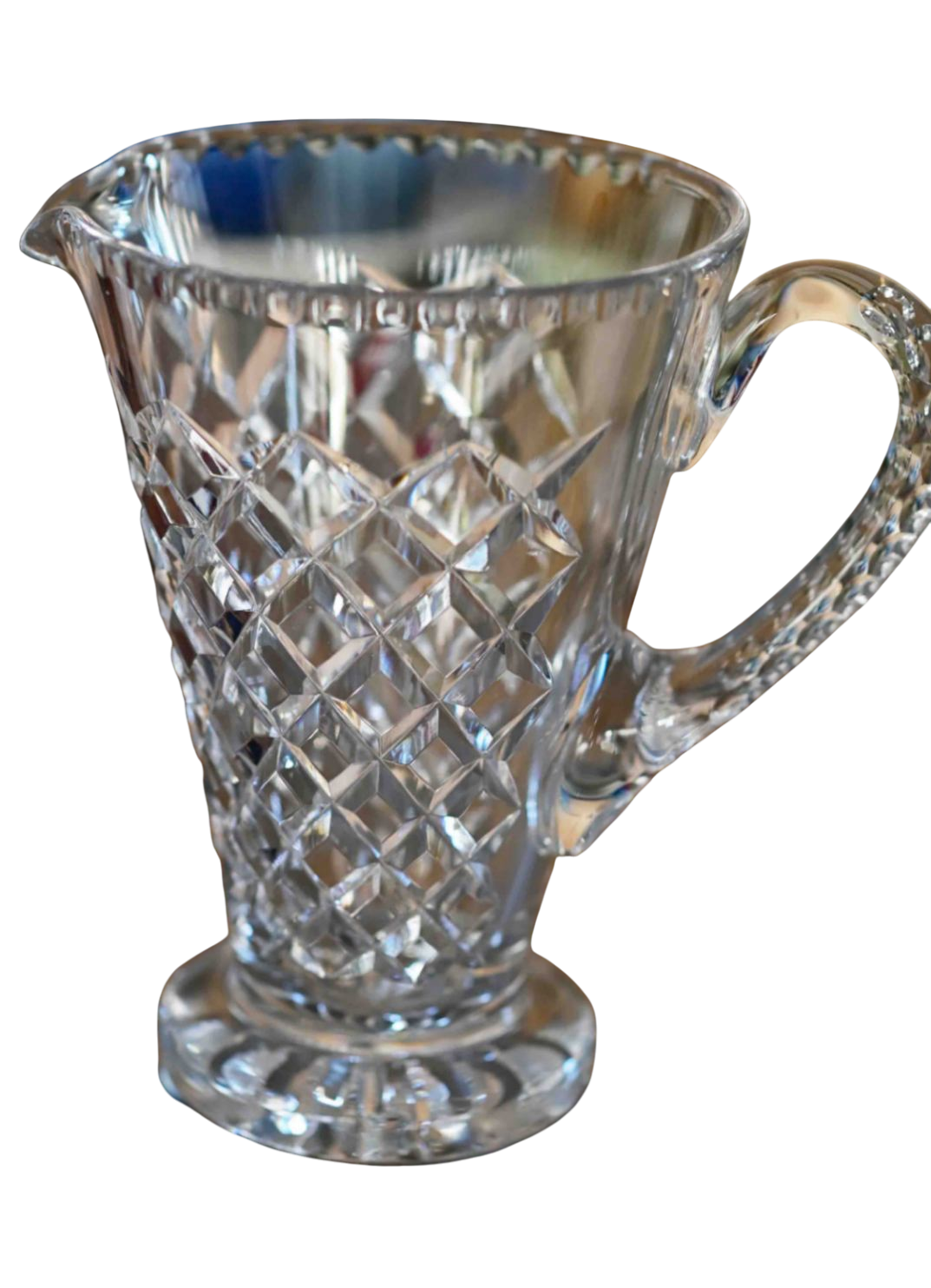 Unknown Crystal Jug Clear