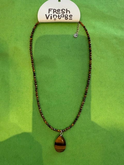 Starr necklace 019 Tigers Eye